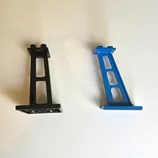 LEGO pieces lot of 2 number 2680 (black), 4476 (blue)