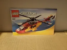 LEGO Creator Rotor Rescue 5866 Instruction Guide MANUAL ONLY