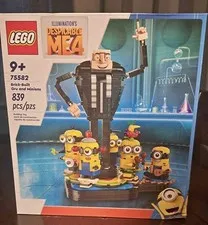 LEGO 75582 Despicable Me 4 Brick-Built Gru and Minions 839 pcs NEW Sealed