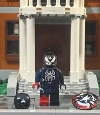 Venomized Captain America Minifigure LEGO Marvel 76342  * FAST SHIP *