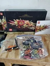 LEGO Dried Flower Centerpiece 10314 Complete In Box 812 Pieces Lightly Used