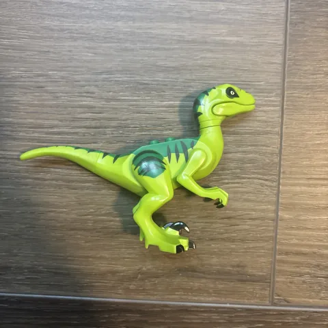 Lego Velociraptor Dinosaur - Olive Green (Raptor02) - From 5884 Raptor Chase