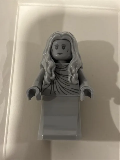 Lego LOTR Elf Statue Minifigure #lor130 Wavy Hair Skirt Set #10316 Rivendell New