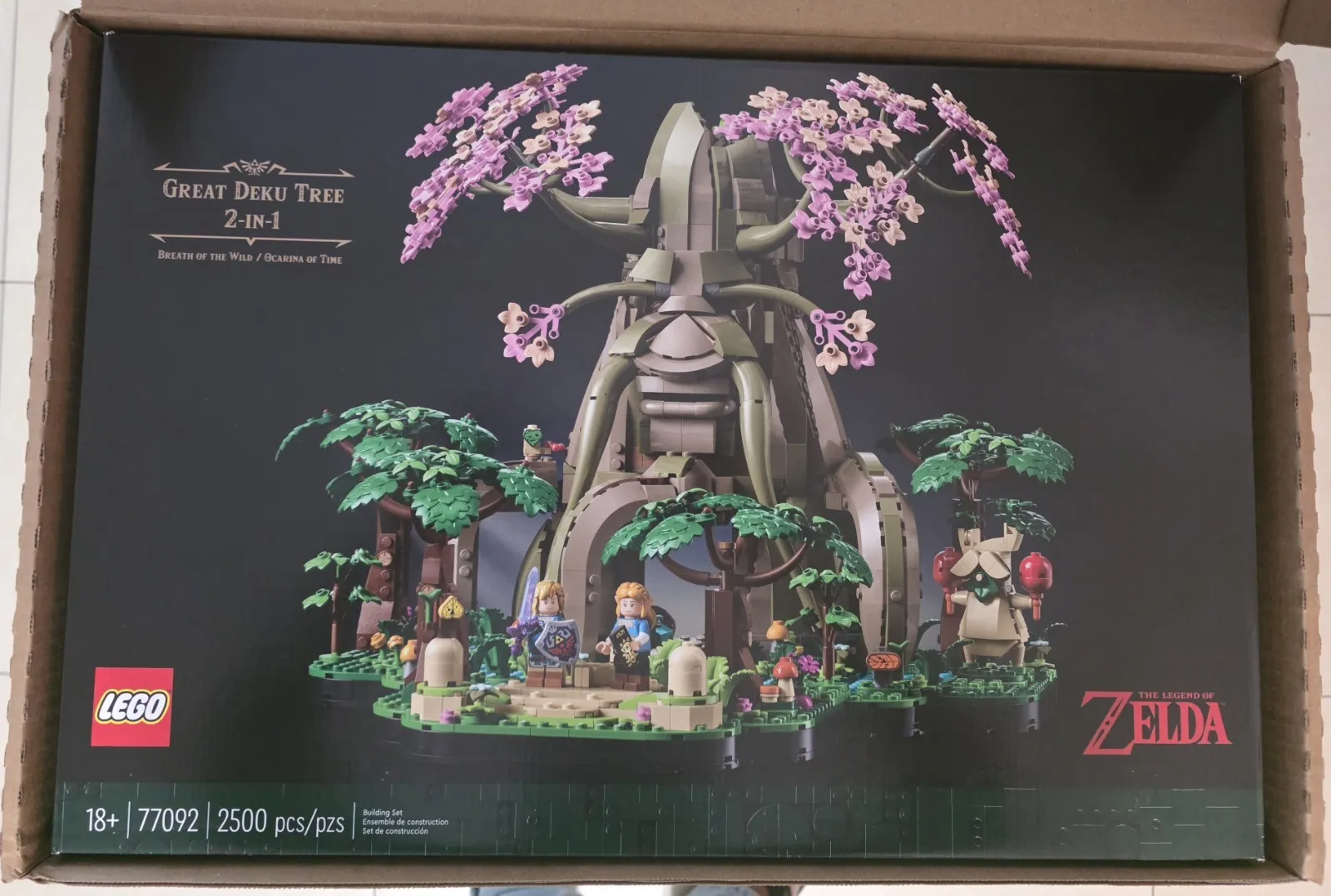 NEW LEGO The Legend of Zelda: Great Deku Tree 2-In-1 (77092)