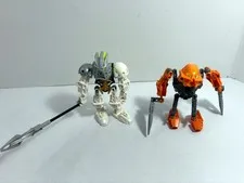 LEGO Bionicle LOT:  Takanuva 7135 + Photok 8946