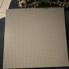 LEGO Gray Baseplate 48x48 Studs, Plastic, Stackable, Age 4+, 1 Piece