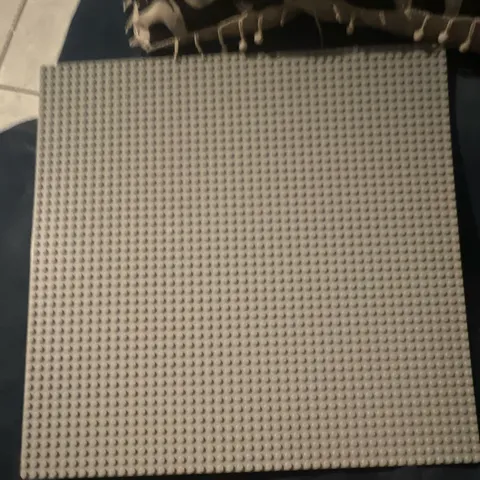 LEGO Gray Baseplate 48x48 Studs, Plastic, Stackable, Age 4+, 1 Piece