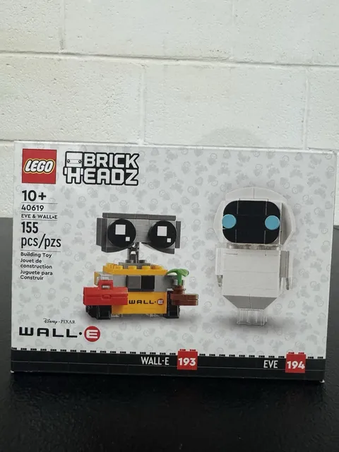 LEGO BRICKHEADZ: Eve & Wall-E (40619)