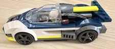 Lego City Police Car With Police Officer Minifigure