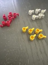 LEGO Minifigure Mug (3899) Red Yellow White 16 Pieces