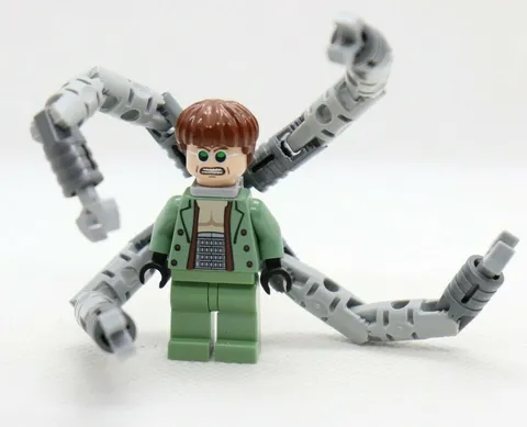 Doc Ock Jacket 4854 4856 4855 Spider-Man 2 Super Hero LEGO® Minifigure