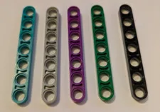 LEGO Part 32065 (2pcs) 1 x 7 Technic Thin Liftarm Pick Color