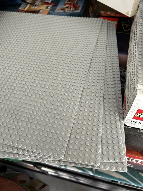 Lego 48 x48 and 36 x 36 Plates Lot (Total of 7)