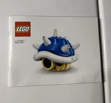 Lego 40787 Mario Blue Shell Instruction Book 