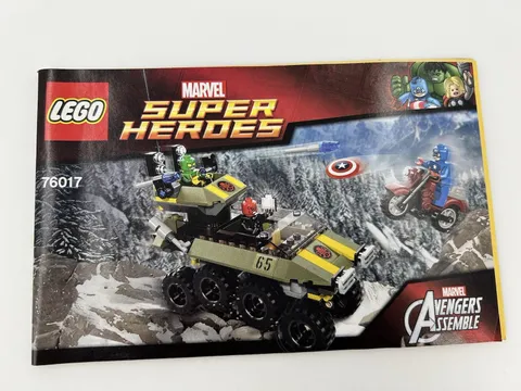 Lego Avengers 76017 Instructional Manual Only