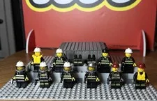 LEGO City Firefighter Minifigure Lot