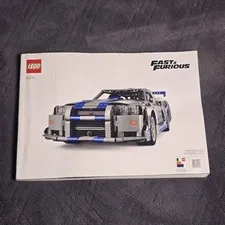 LEGO Technic Fast & Furious Nissan Skyline GT-R Instruction Manual -Booklet Only