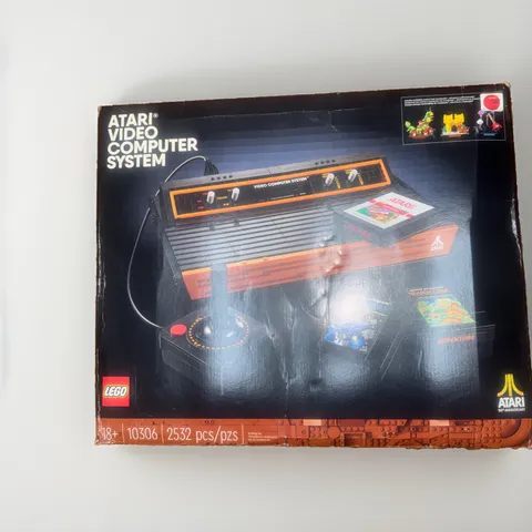 LEGO 10306 Atari 2600 Video Computer System New/Sealed/Retired Super Rare Gaming