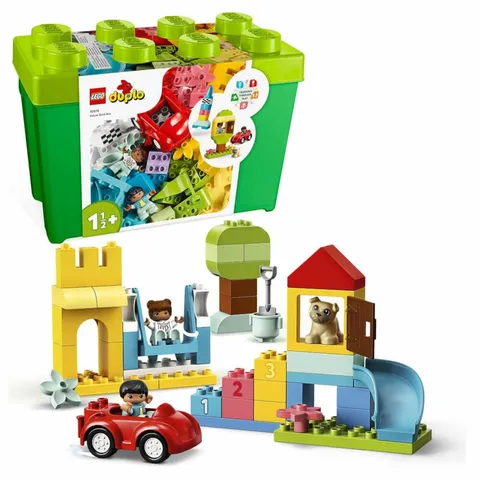 LEGO Duplo Deluxe Brick Box 85 Pieces Building Blocks Bricks Toy Ages 18 Months