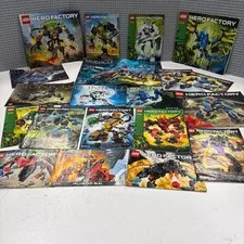 Lego 20+ Bionicle & Hero Factory Manuals 8927 44009 44028 44022 6282 + More !