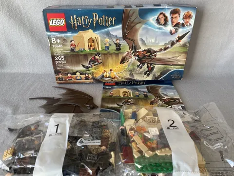 LEGO Harry Potter: Hungarian Horntail Triwizard Challenge (75946) Open Box