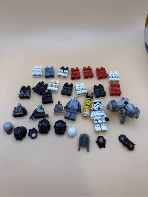 LEGO Star Wars Empire Minifigure Parts Bulk Lot Maul Storm Trooper Sith Vader