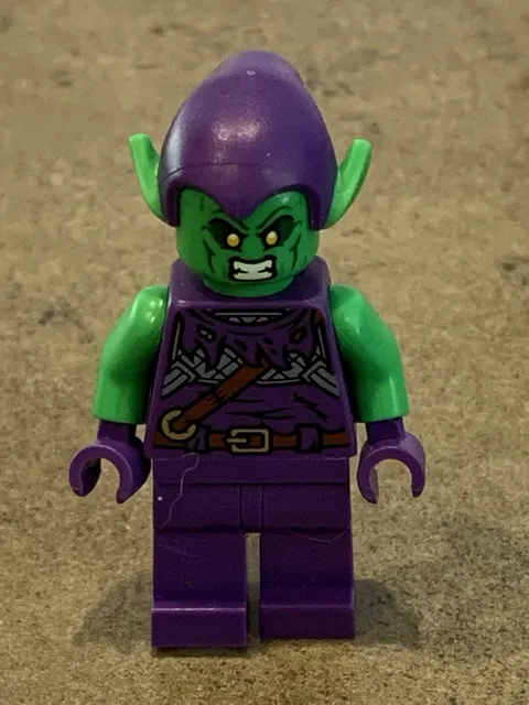 Lego Green Goblin Minifigure Marvel Super Heroes Spider-Man (sh0695)