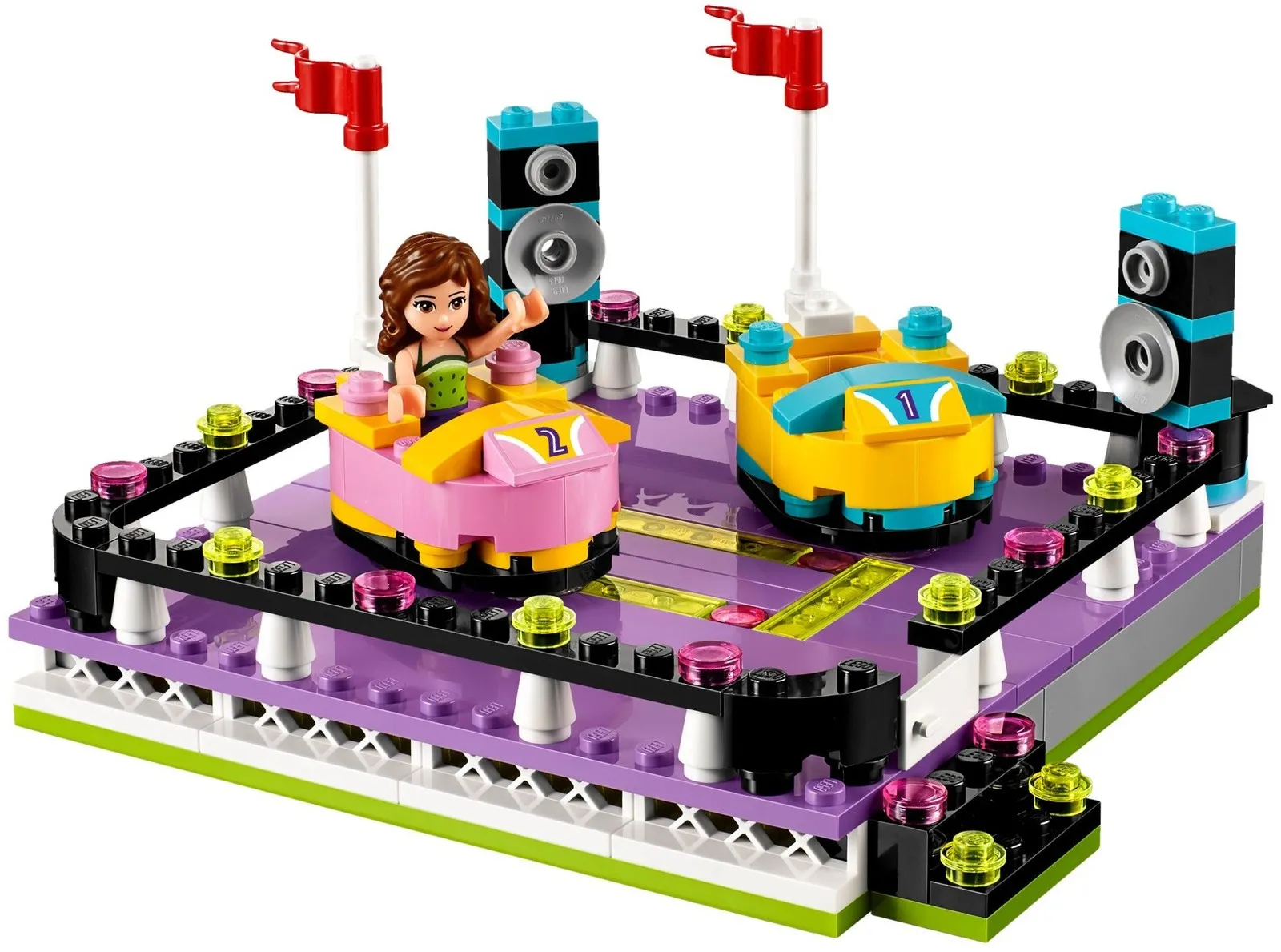 Lego Friends Amusement Park Go-Karts 41133_