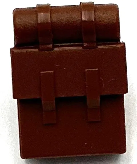 Lego New Reddish Brown Minifigure Backpack Non-Opening Piece