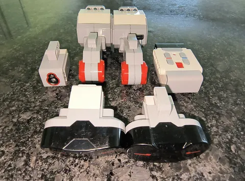 LEGO EV3 Color & 2 Infrared SENSORS + Remote IR Beacon + 2 MOTORS (TESTED)