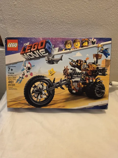 Lego 70834 The Movie Heavy Metal Morot Trike New. 