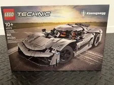 LEGO Technic 42173 Koenigsegg Jesko Absolut V8 Twin Turbo 801pc 10+ Box