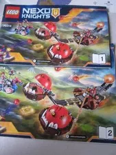 Lego Nexo Knights 70134 Part 1+2 Part 1+2 Instructions Instruction
