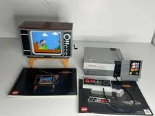 LEGO 71374 Nintendo Entertainment System 99% Complete w/ Instruction booklets