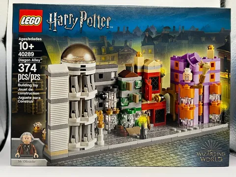 LEGO 40289 Diagon Alley – New in Sealed Box – Limited Edition Harry Potter Set
