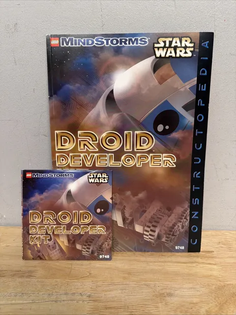 Star Wars LEGO 9748 Droid Developer Kit Instructions & Software CD ROM ONLY