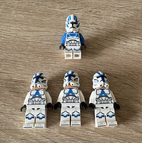 LEGO Star Wars 501st Legion Clone Troopers and Jet Trooper sw1094 sw1093