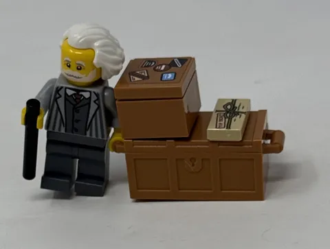 LEGO Ideas 21344 Orient Express Passenger Train Man Minifig - Male Scientist