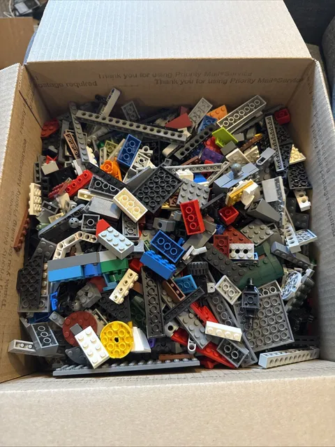 Lego 5lbs Pounds Random Pieces Plates Building Block Bulk Lot