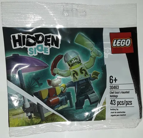 LEGO 30463 Chef Enzo's Haunted Hotdogs Hidden Side new polybag 43 pieces