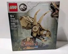 LEGO 76969 Triceratops Skull Jurassic World New Sealed Dinosaur Fossil Set