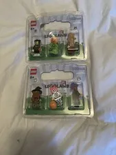 2 Lego Halloween Packs- 6 Minifigures- Pumpkin, Witch,Skelton Clown -NSP-6417605