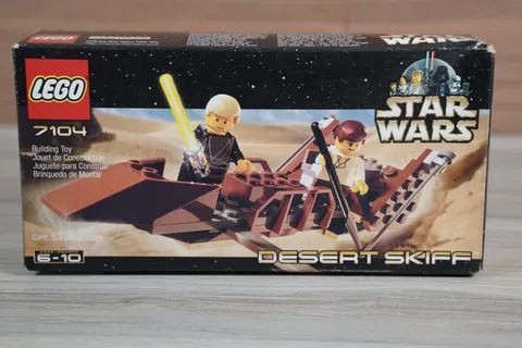 LEGO Star Wars: Desert Skiff (7104) with Luke and Han - New factory sealed