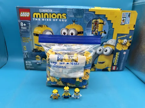 LEGO Minions: Brick-Built Minions and Their Lair (75551) Complete No Manual