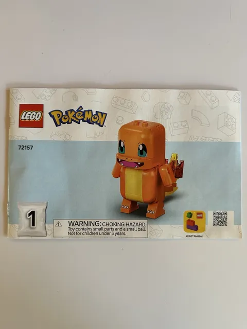 New Lego 72157 Charmander Smart Figure Only Cavern Clash