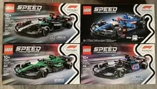 LEGO Speed Champions Bundle 77244 77245 77246 77248. Nice! Ships Fast!