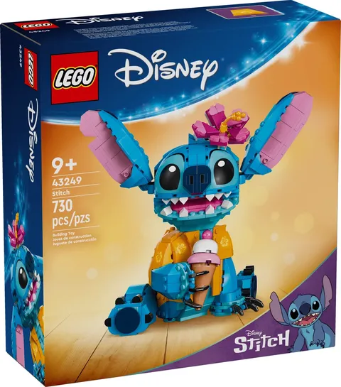 43249 STITCH lego legos set disney Lilo & and buildable figure statue NEW