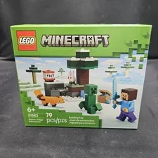 LEGO 21583 Minecraft Steve's Taiga Adventure 79pcs New Sealed