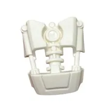 Part 19087 Bionicle Lego Armor Cover (Toa Okoto) in White retired authentic