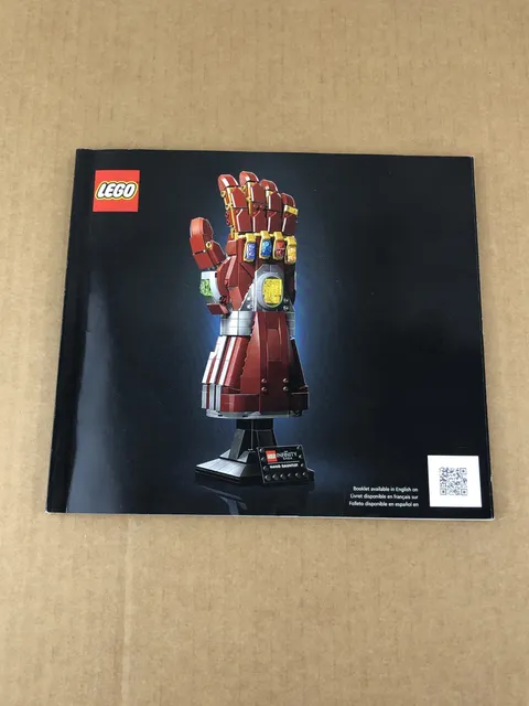 LEGO Marvel 76223 Nano Gauntlet Manual - Manual Only / No LEGO Set